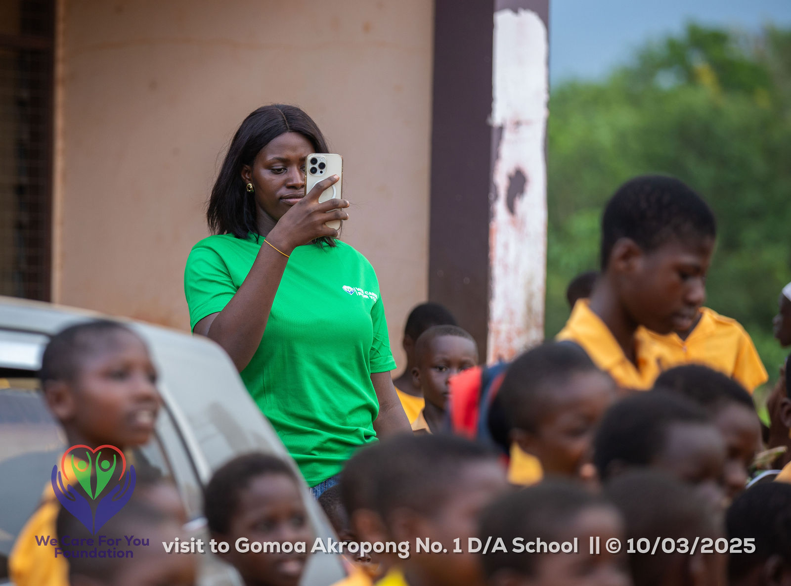 Gomoa Akropong visit photo